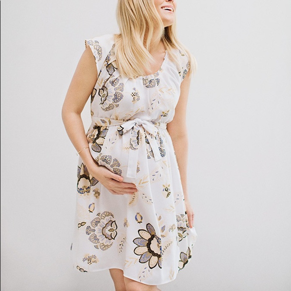Women's LC Lauren Conrad Pleated Fit & Flare Dress - Picture 3 of 3